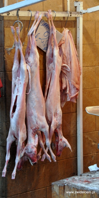 Stragan mięsny Ballaro market