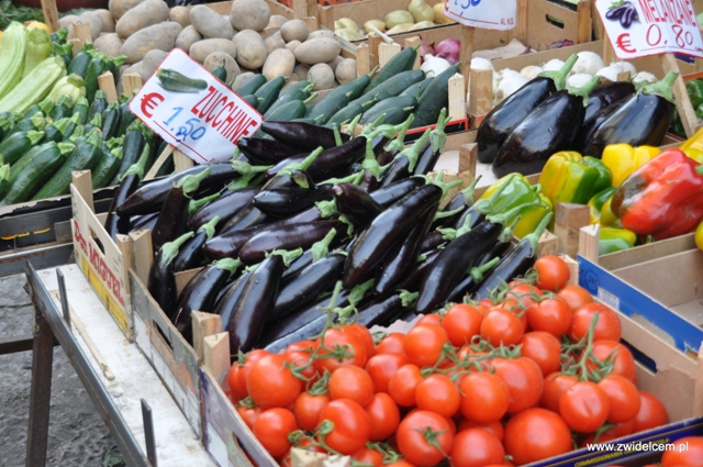 Palermo - Capo market - warzywa