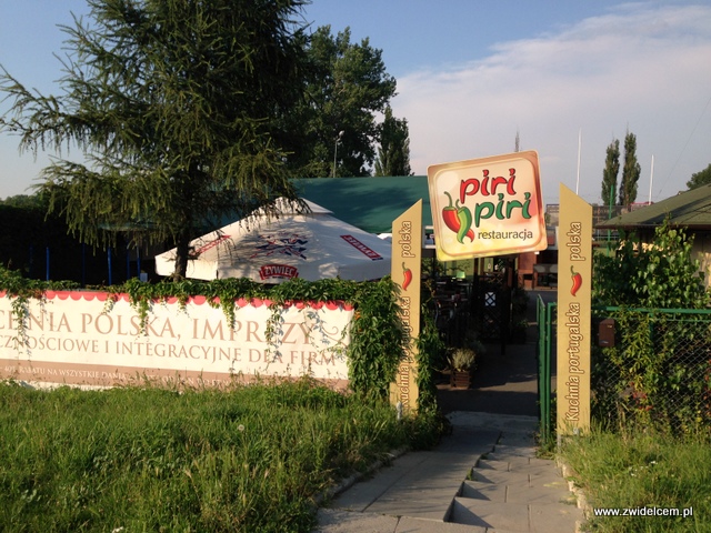 Kraków - Piri piri - wejście