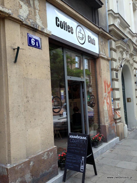 Kraków - Coffee Club - wejście