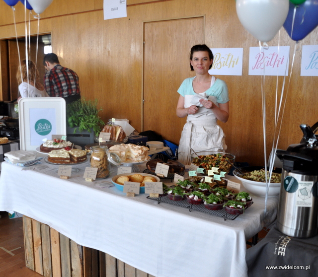 Kraków - Najedzeni Fest Slow Food - Posiłki - stoisko