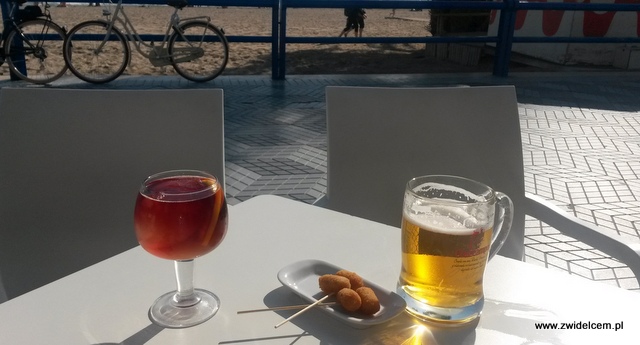 Hiszpania - Alicante - bar przy plaży