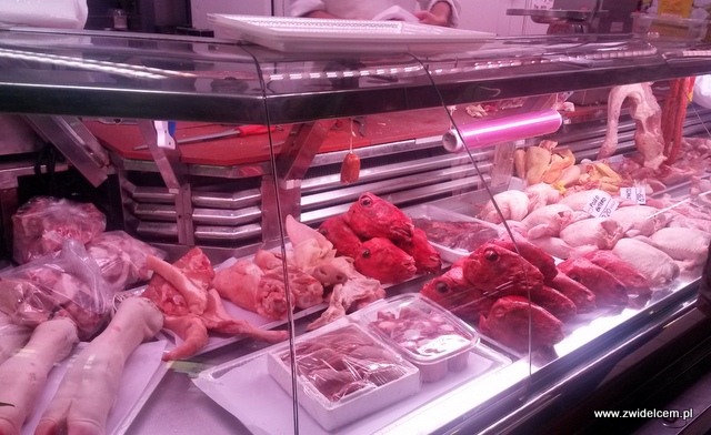 Hiszpania - Alicante - Mercado Central - mięso
