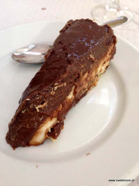 Hiszpania - Alicante - Casa Dimas - ciasto czekoladowe