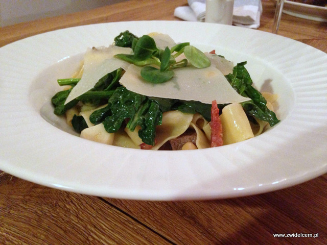 Kraków - La Grande Mamma - Pappardelle con filetto di manzo - makaron z polędwicą