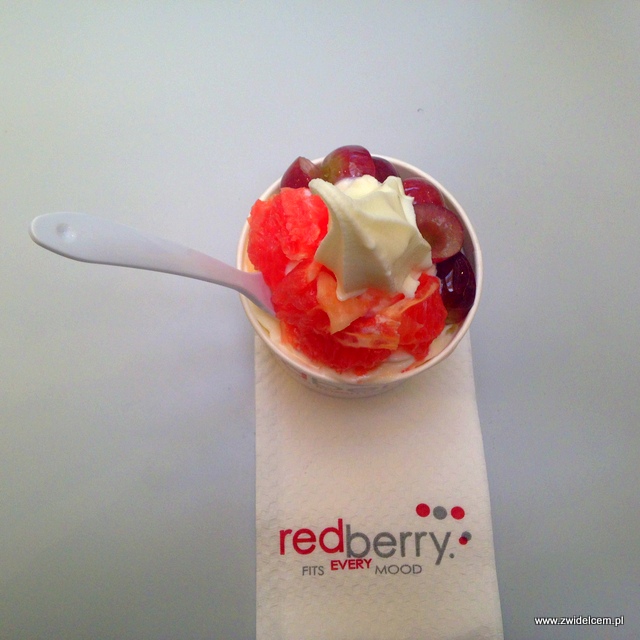 Kraków - RedBerry -mrożony jogurt z owocami