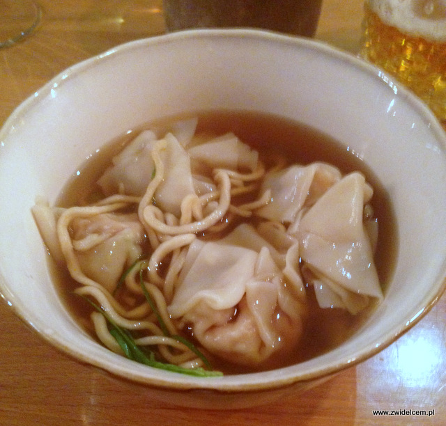 Kraków - Ramen Girl of Yellow Dog - ramen won ton - mała porcja