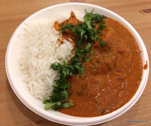 Kraków - Curry up - Butter chicken