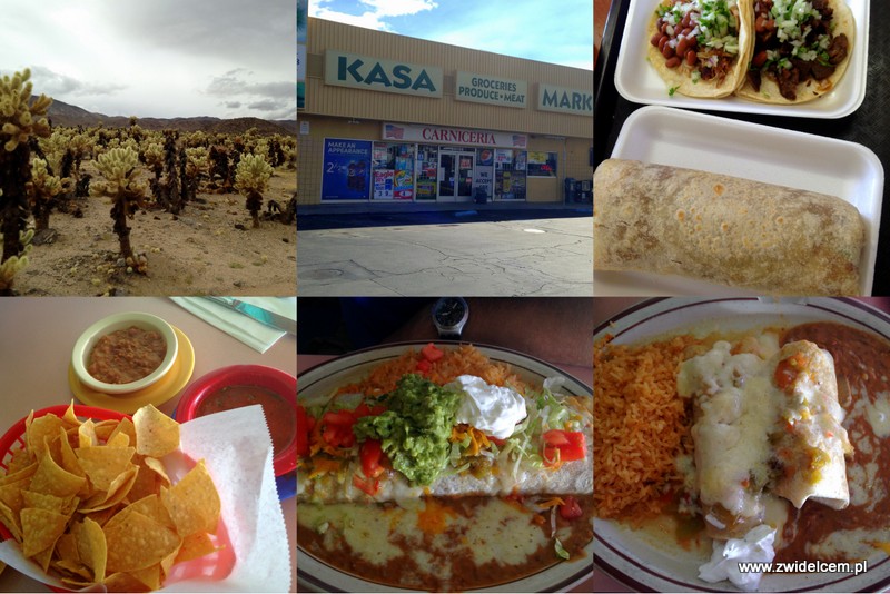 USA - Stany Zjednoczone - Kalifornia - Joshua Tree - tacos - burrito - Yucca Valley