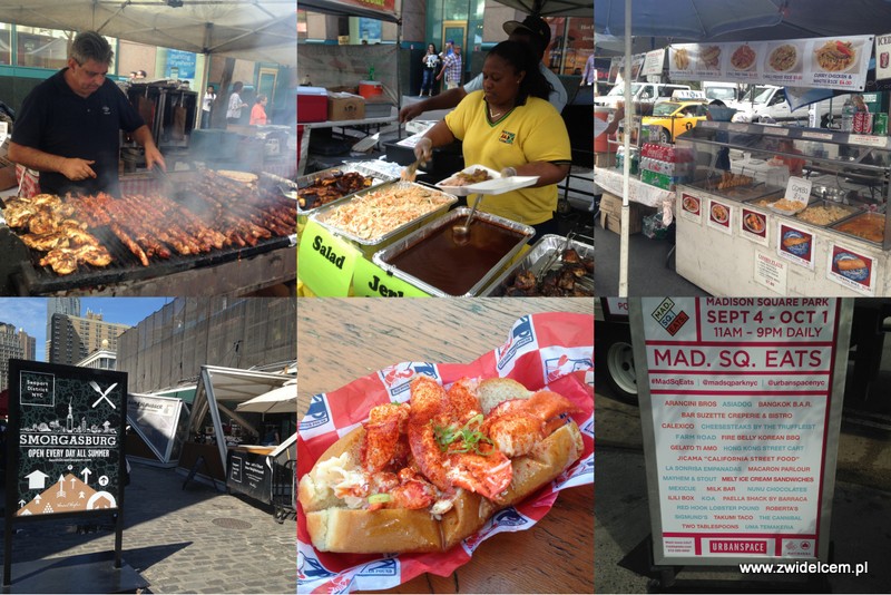 USA - Stany Zjednoczone - Nowy Jork - Smorgasburg - Grand Central - Madison Square Eats