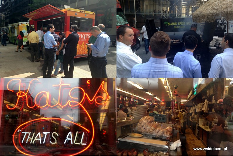 USA - Stany Zjednoczone - Nowy Jork - NYC - Katz's Delicatessen - food truck - Manhattan