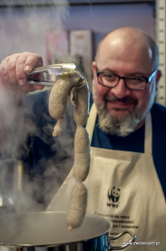 WWF - Kraków - Studio Twój Kucharz - Kampania na rzecz ochrony różnorodności biologicznej mórz i oceanów - Bartek i kiełbaski