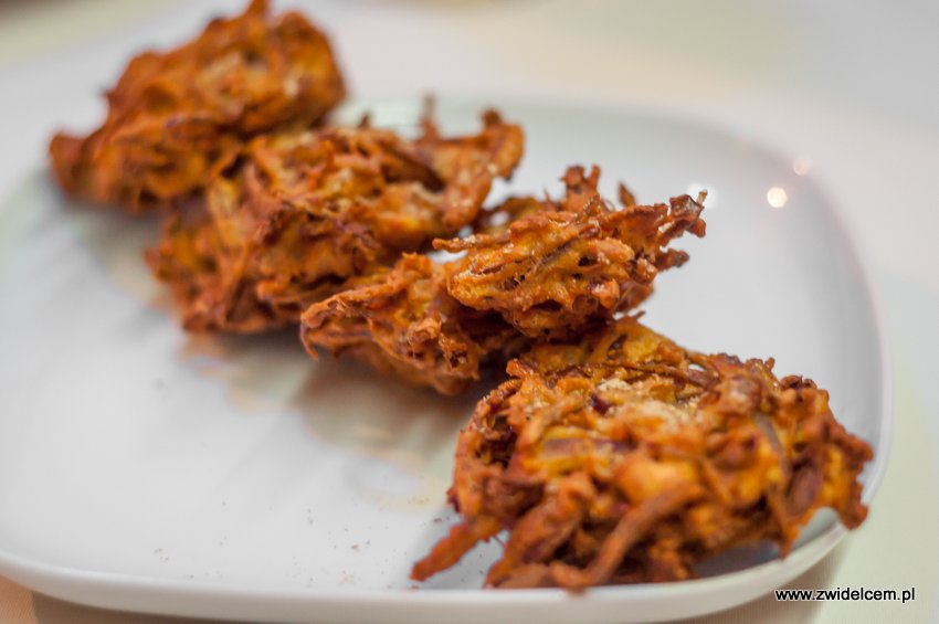 Kraków - Zayka - Onion pakoda