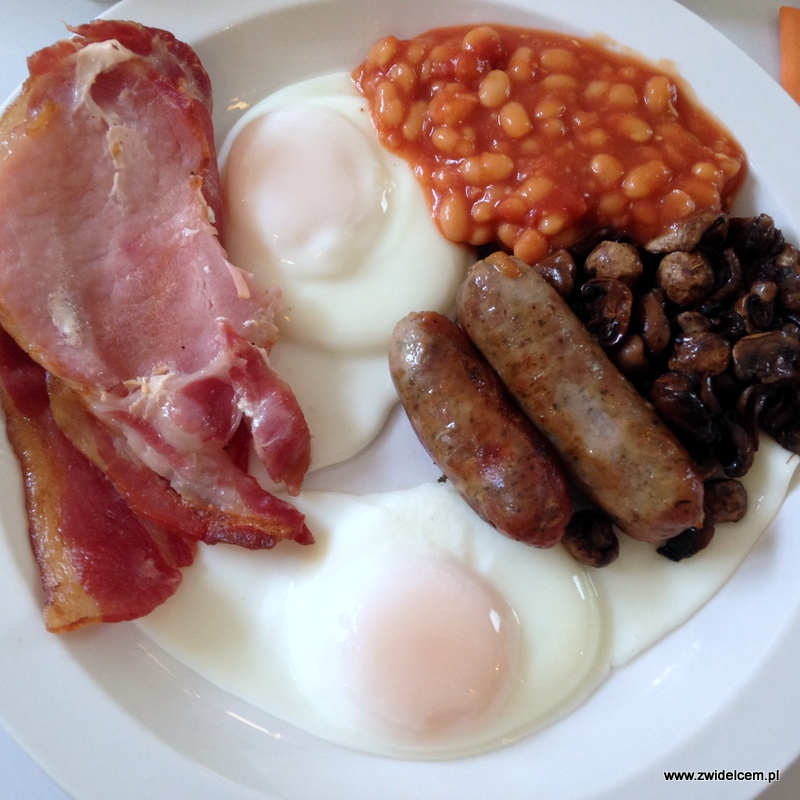 Londyn - Bed and Breakfast Belgravia - sniadanie