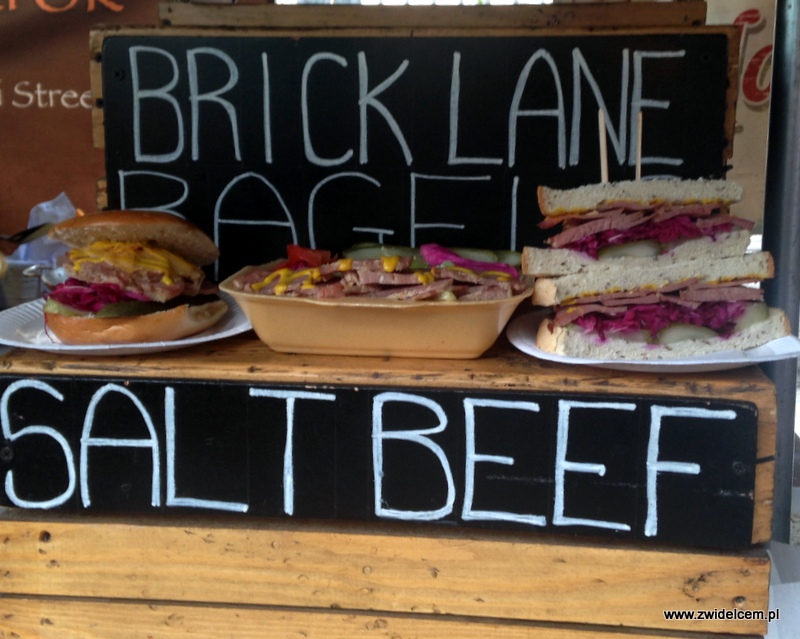 Londyn - Borough Market- salt beef