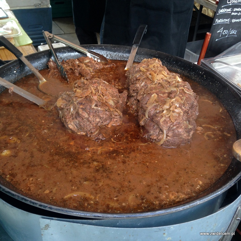 Londyn - Pimlico Market - wołowina