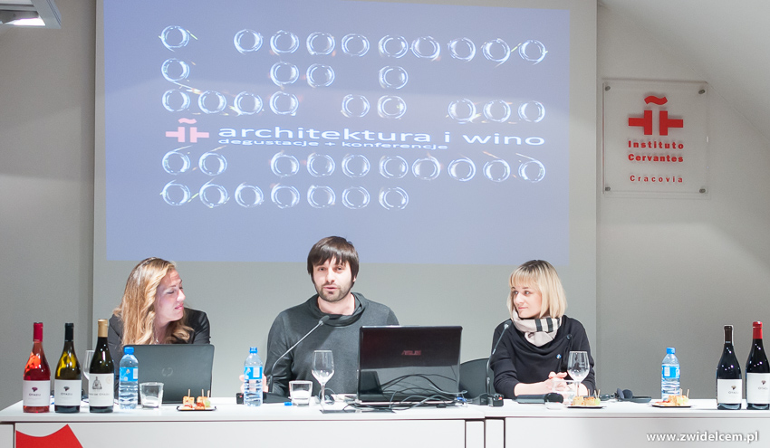 Kraków - Instytut Cervantesa - Architektura i wino III: Bodega Otazu, Katedra wina - prelegenci