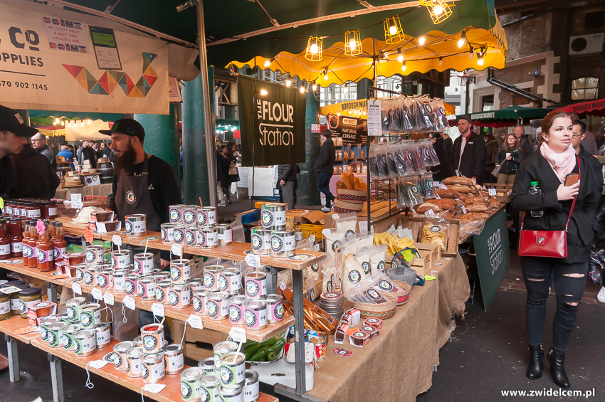 Londyn - London - Borough Market -The Flour STation