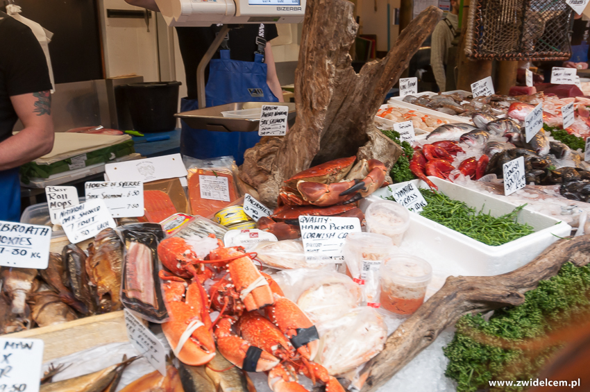 Londyn - London - Borough Market - seafood