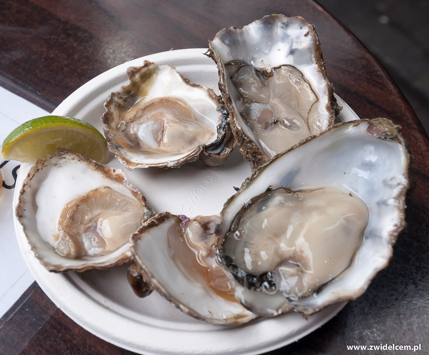 Londyn - London - Borough Market - ostrygi - Richard Haward’s oysters