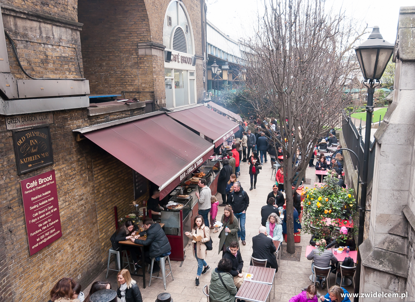 Londyn - London - Borough Market - z góry