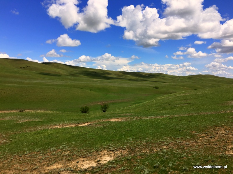 Gruzja - Udabno - Panorama z Windowsa