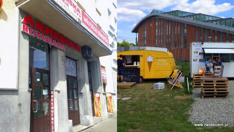 Kraków - Restauracja Armeńska - Ruczaj - Lody