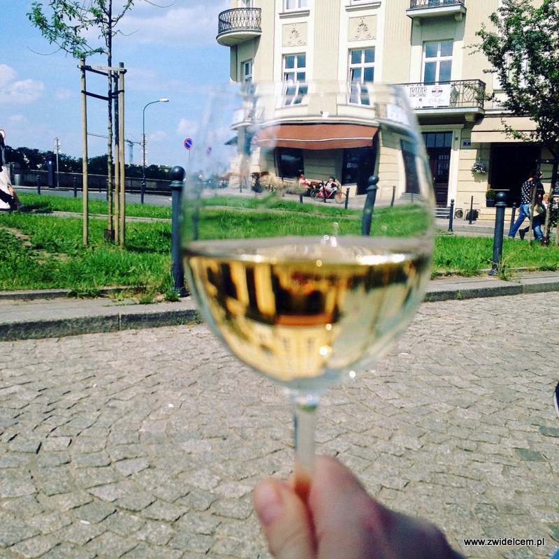 Kraków - BAbie lato - wakacje - białe wino- Podgórze