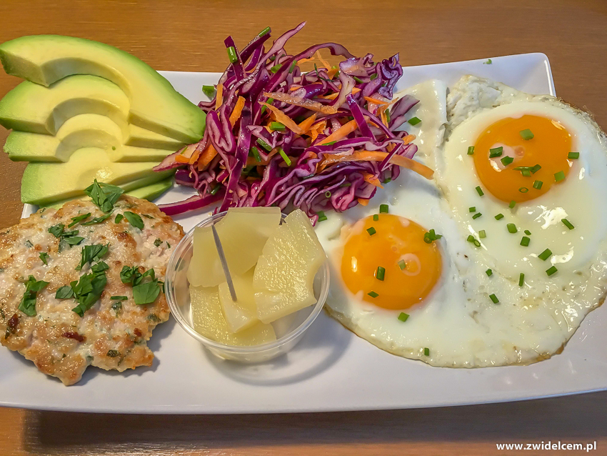 Kraków - Chicken Cafe - Tacka proteinowa