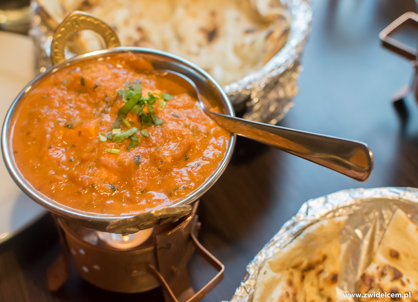 Kraków - Taste of India - panner tikka masala