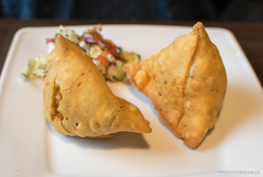 Kraków - Taste of India - Samosa