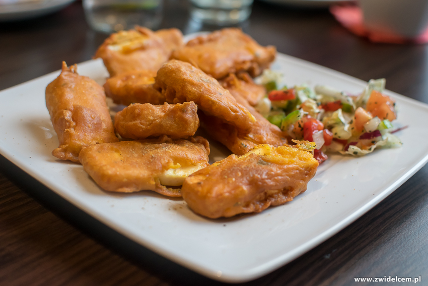 Kraków - Taste of India - panner pakora