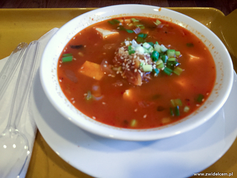 Kraków - Oriental Spoon - zupa z kimchi