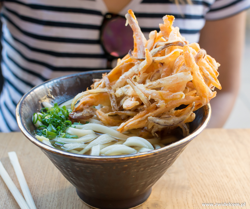 Kraków - Ka Udon Bar - Kakiage Udon z ciastkiem warzywnym