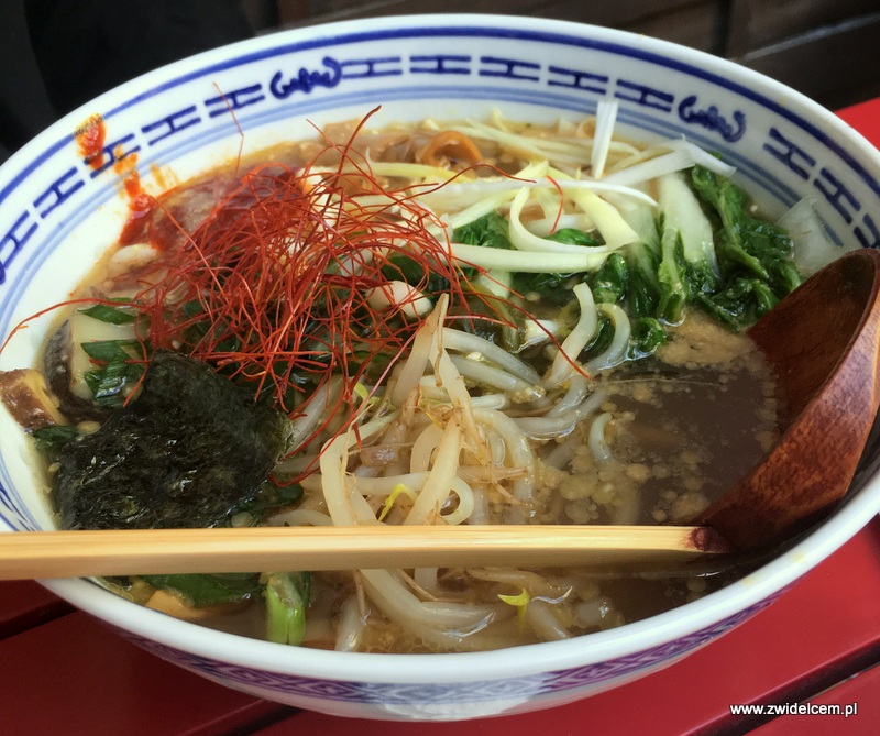 Kraków - Kanton Dim Sum House - Ramen wegański