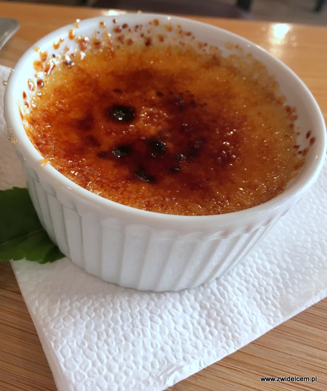 Kraków - La Petite France - creme brulee