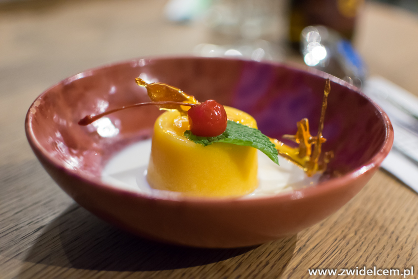 Kraków - Taj - pudding mango